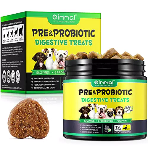 Probiotici per Cani - Masticabili per Salute Intestinale e Sistema Immunitario