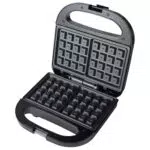 Progress EK5852P Macchina per Waffle Doppia Elettrica con Piastre Antiaderenti