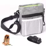 PSOWQ Borsa per Addestramento Cani con Dispenser di Sacchetti di Cacca