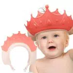 PSOWQ Cappello Doccia Regolabile per Bambini in Morbido Silicone
