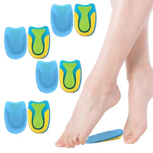 PSOWQ Solette ortopediche in gel per sperone calcaneare e fascite plantare