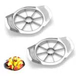 PSOWQ Affettatrice per Mele in Acciaio Inox 3 in 1 con 8 Lame per Cucina