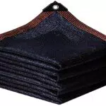 QLOFEI Rete Ombreggiante Occhiellata 50% Anti UV per Giardino e Balcone
