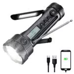 **Brand - Radio DAB Bluetooth con Powerbank Ricaricabile e Allarme SOS**