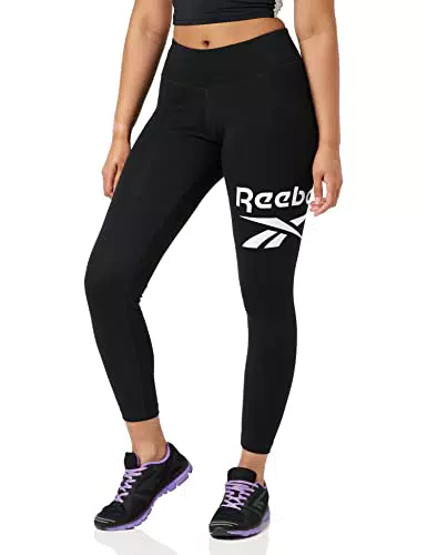 Reebok Leggings da Donna RI Bl in Cotone - Comfort e Stile per il Tuo Allenamento