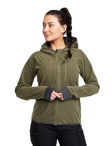 RevolutionRace Trekker Hoodie Donna - Giacca in Pile per Escursioni e Avventure