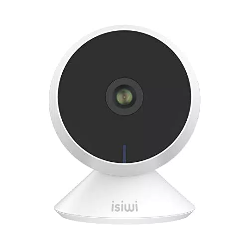 Isiwi Telecamera IP WiFi HD 1080P per Sorveglianza Domestica e Baby Monitor