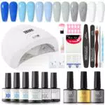 RSTYLE Kit Semipermanente Unghie con Lampada UV/LED 48W e Smalti Gel