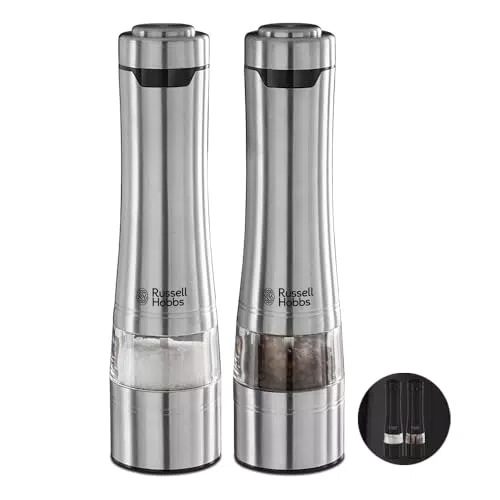 Russell Hobbs Macina Sale e Pepe Elettrico con Macinino in Ceramica 23460-56