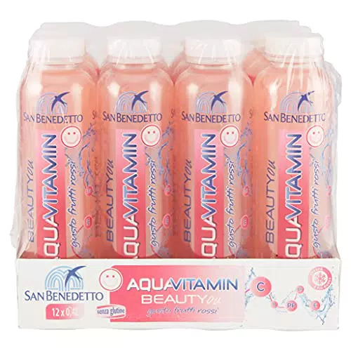 San Benedetto Acquavitamin Frutti Rossi - Bevanda Rinfrescante e Vitaminica