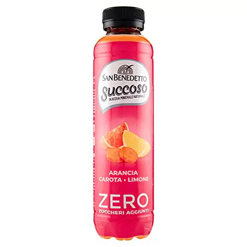 San Benedetto Succoso Zero - Bevanda Arancia, Carota e Limone