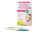 Satinex Strisce Depilatorie Viso e Parti Delicate con Olio di Semi di Uva