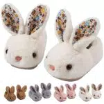 Sharllen Ciabatte Antiscivolo per Bambini in Peluche - Pantofole Invernali