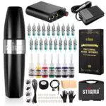 Stigma Tattoo Pen Machine Kit Rotary per Tatuaggi - Set Completo per Professionisti