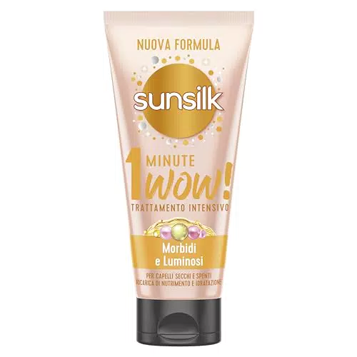 Sunsilk Trattamento Intensivo 1 Minute Wow per Capelli Secchi e Danneggiati