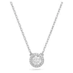 Swarovski Constella Collana Pendente con Ciondolo in Zirconia a Taglio Tondo