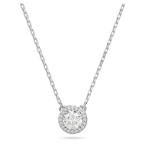 Swarovski Constella Collana Pendente con Ciondolo in Zirconia a Taglio Tondo