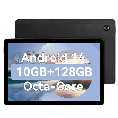 Tablet Android 14 11" - 10GB RAM, 128GB ROM, Octa-Core, WiFi 6, Bluetooth 5.3
