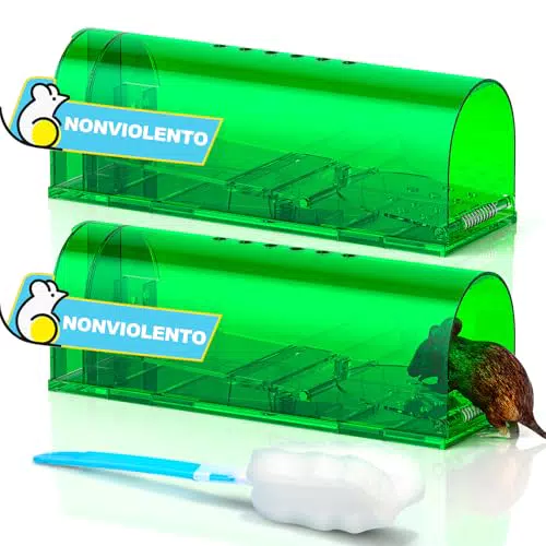 TAKRINK Trappola per Topi Riutilizzabile, Facile da Pulire e Installare