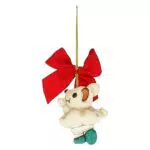 THUN - Addobbo Topina Ballerina in Ceramica Decorata a Mano, Linea Bosco Magico