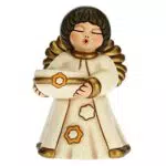 THUN Soprammobile Angelo Porta Candela Dolce Natale in Ceramica - Accessori Casa