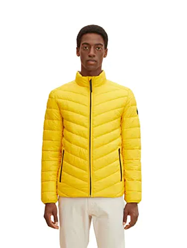 Tom Tailor Giacca Trapuntata Leggera Uomo - Modello Pleasant Yellow