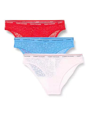 Tommy Hilfiger Slip Bikini Modellanti Donna con Pizzo