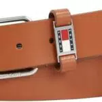 Tommy Jeans Cintura Uomo Scanton in Pelle 80 cm