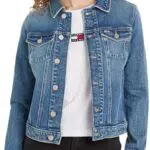 Tommy Jeans Giacca in Jeans Skinny Fit Donna