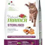 Trainer Cibo per Gatti Sterilizzati con Salmone, 1.5 kg