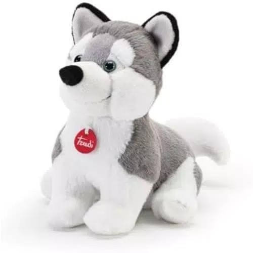 Trudi Puppy Husky Peluche Collezione - Idea Regalo per Natale o Compleanno