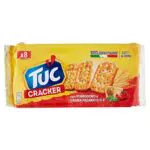 Tuc Cracker Pomodoro e Grana Padano DOP, Cotto al Forno con Grano Italiano