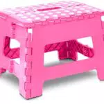 Utopia Home Sgabello Pieghevole per Bambini - Sgabello Leggero per Casa