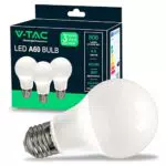 V-TAC Lampadina LED E27 8,5W A60 806 Lumen Luce Bianca Naturale 4000K