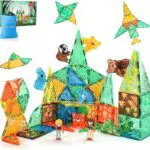 VANLINNY Blocchi Magnetici Educativi per Bambini - Giocattoli STEM Montessori