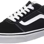 Vans Ward, Scarpe Da Ginnastica Uomo, Suede/Canvas/Black/White