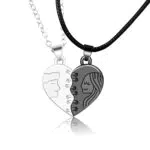 VGWON Collane Magnetiche per Coppia - Regalo Romantico per Anniversario e San Valentino