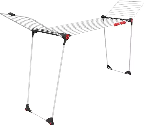 Vileda Infinity Flex Plus - Stendibiancheria estensibile fino a 2 mt, 30 mt di stenditura