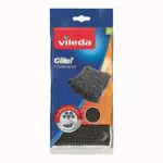 Vileda Power Inox Paglietta Abrasiva Antiruggine per Incrostazioni Difficili