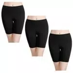Wirarpa Pantaloncini Sottogonna Boxer Donna Cotone Vita Alta Elasticizzati