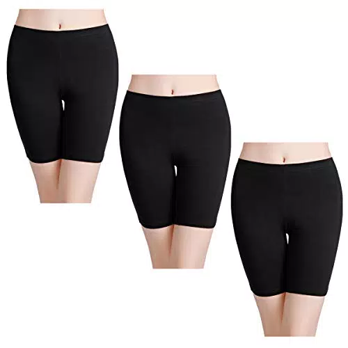 Wirarpa Pantaloncini Sottogonna Boxer Donna Cotone Vita Alta Elasticizzati