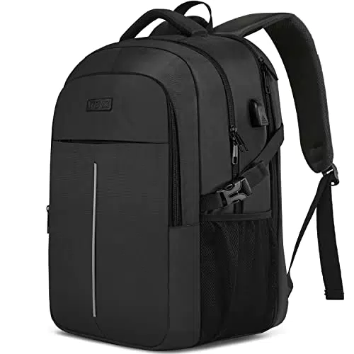 Zaino Uomo Impermeabile Antifurto per PC Portatile 17.3" con Caricatore USB