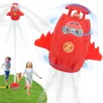 ZWOOS Spruzzatore a Razzo d'Acqua per Bambini - Giocattolo da Giardino