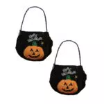 Borsa a Tracolla Halloween con Zucche - Tote per Bambini Festivi