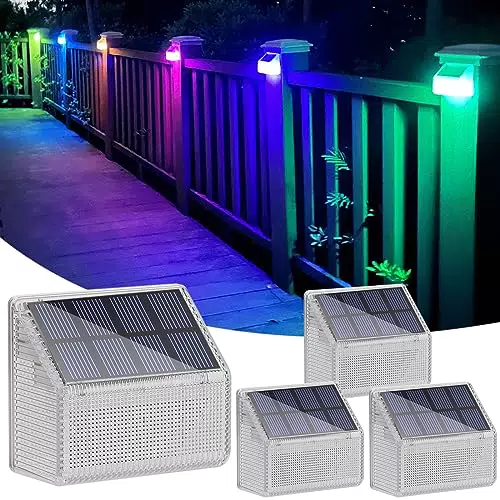 Alinana Applique Solare da Esterno IP68 Impermeabile per Giardini e Decorazioni