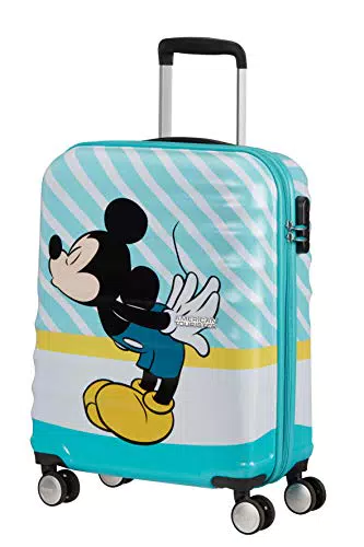 American Tourister Wavebreaker - Bagaglio Spinner per bambini 55 cm