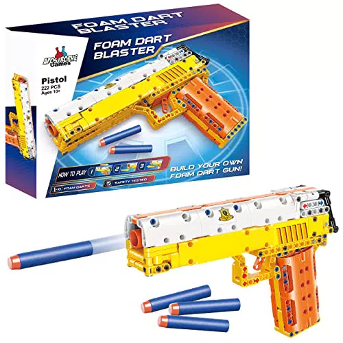 Apostrophe Games Dart Blaster: Giocattolo Costruibile per Sparare Schiuma