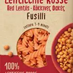 Barilla Fusilli di Lenticchie Rosse - Pasta Legumi Senza Glutine Ricca di Fibre