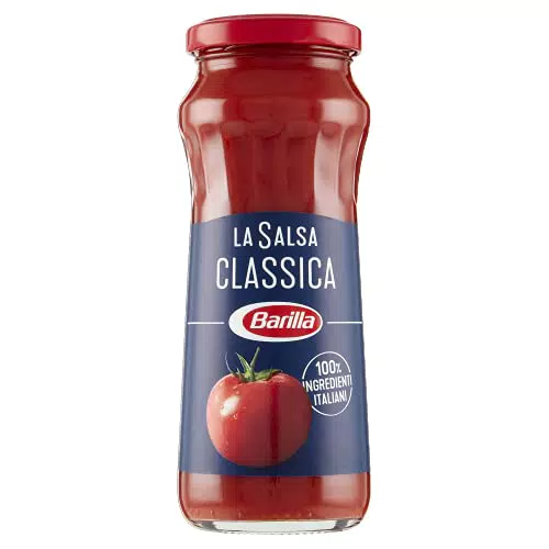 Barilla Sugo Salsa Classica con Pomodoro e Olio Extra Vergine di Oliva Senza Glutine