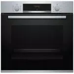 Bosch HBA513BS1 Forno da Incasso Aria Calda 3D con Display LED e Manopole a Scomparsa
